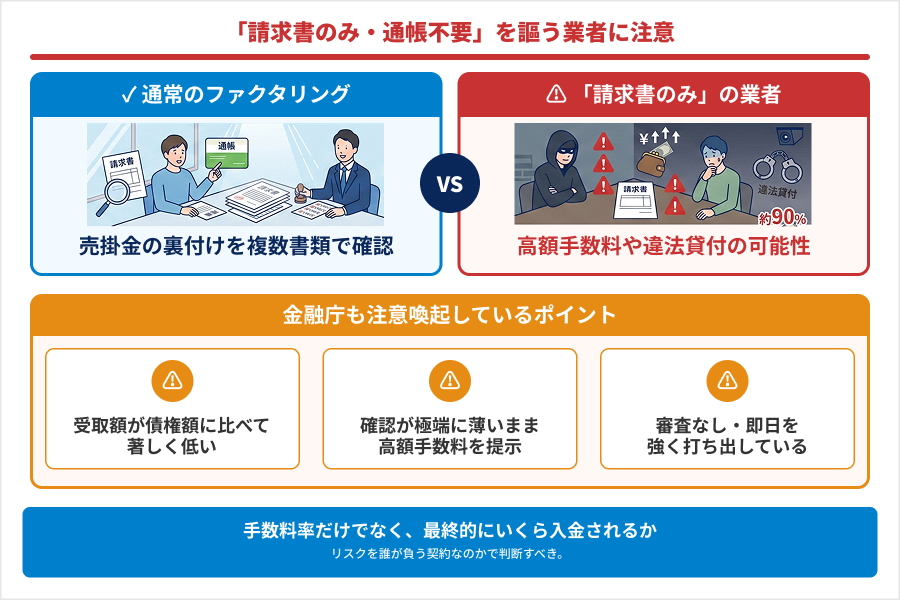 ファクタリングの必要書類を準備する際の注意点