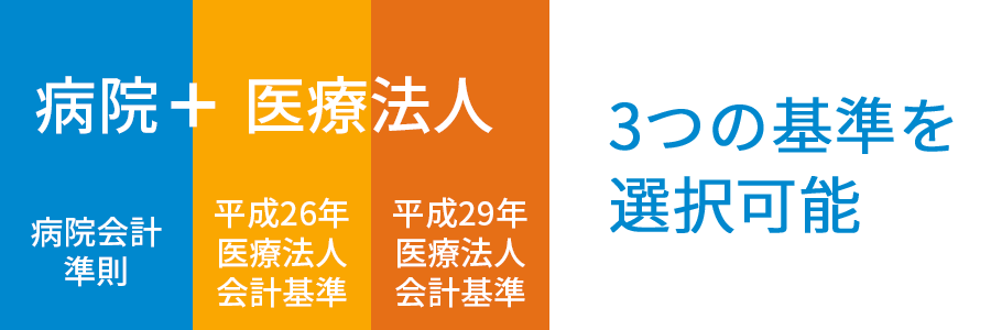 3つの基準を選択可能